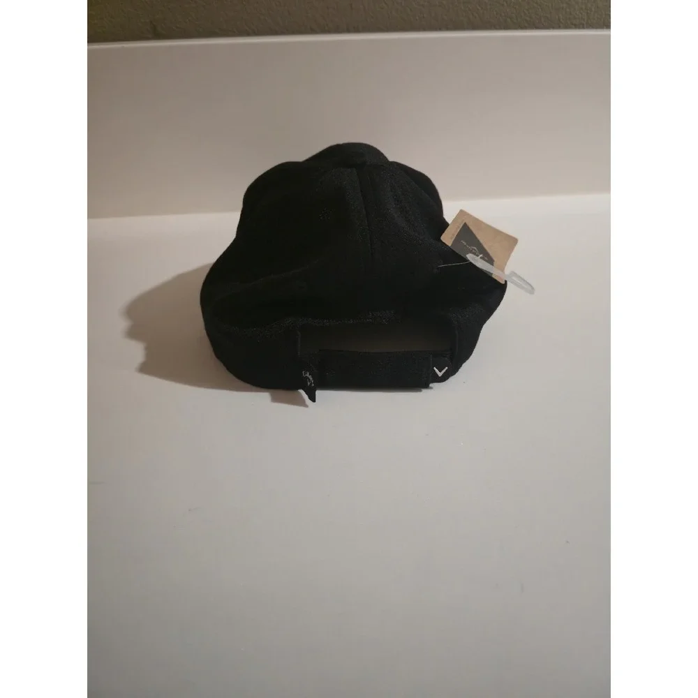 NEW WITH TAG CALLAWAY 'Never Lay Up' Strap Back Golf Hat Black